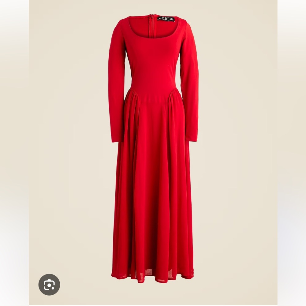 NWT JCrew Ballet Dress with Chiffon Skirt Size Medium